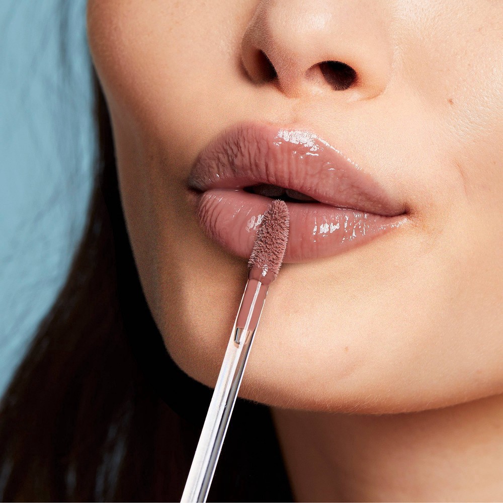 slide 6 of 11, e.l.f. Praline 82540 Lip Plumping Gloss 0.09 fl oz, 0.09 fl oz