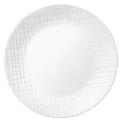 Corelle Studio Embossed Linen Weave Lunch Plate, 8.5"