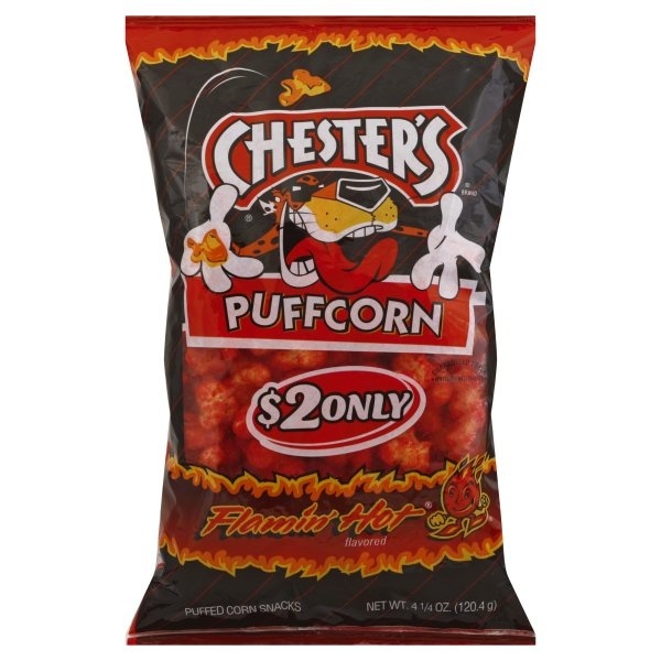 Chester's Flamin' Hot Puffcorn 4.25 oz | Shipt