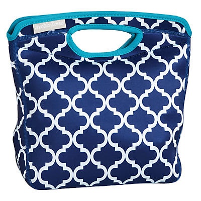 slide 1 of 1, Arctic Zone Calista Neoprene Lunch Tote-Navy, 186 oz