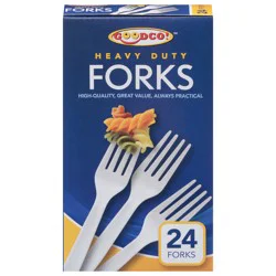 GoodCo Heavy Duty Forks - 24 ct