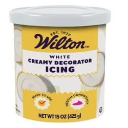 Wilton White Creamy Decorator Icing 15 oz