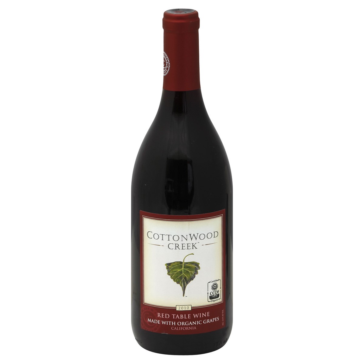 slide 3 of 3, Cotton Wood Creek Cottonwood Creek Red Wine, 750 ml