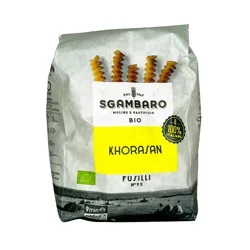 Sgambaro Organic Khorasan Pasta Fusilli