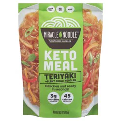 Miracle Noodle Kitchen Teriyaki Keto Meal