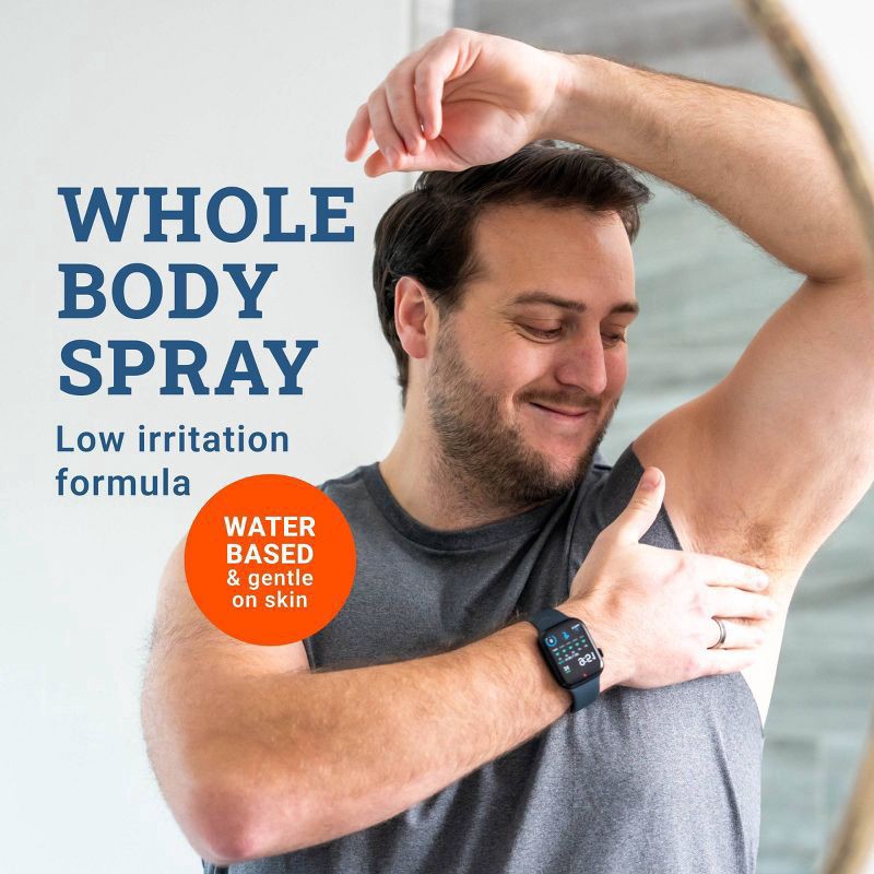 slide 8 of 10, Mando 72Hr Invisible Spray Whole Body Pro Sport Deodorant 3.6 oz, 3.6 oz
