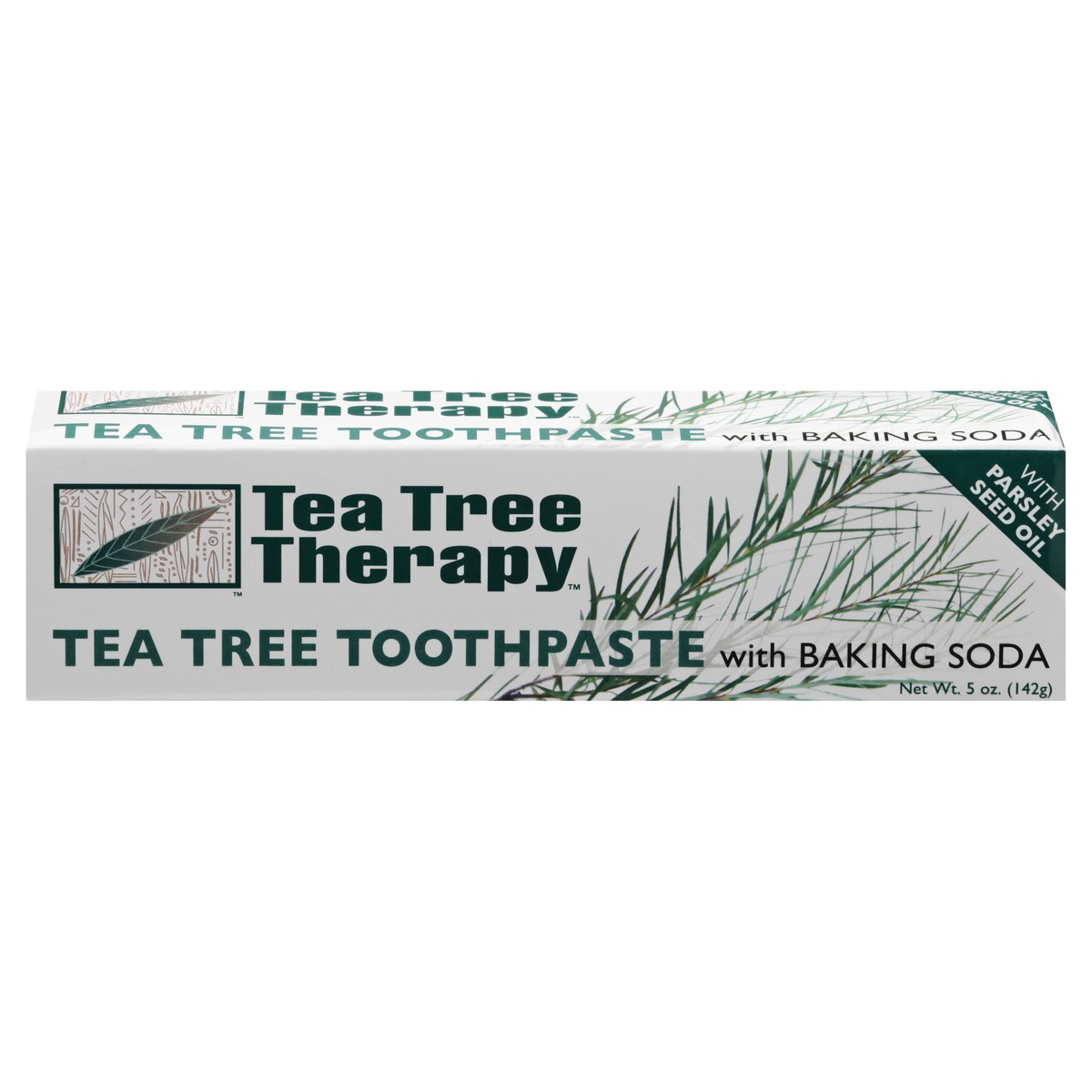 slide 1 of 1, Tea Tree Therapy Tea Tree Toothpaste with Baking Soda 5 oz, 5 oz