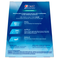 slide 3 of 22, Crest 3D Whitrstrips 1-Hour Express At-Home Teeth Whitening Kit, 1 ct