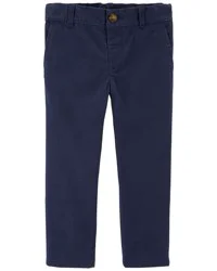 Carter's Baby Flat-Front Pants Navy 9M