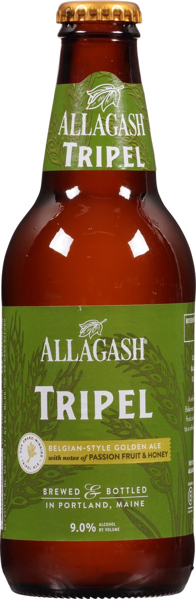 slide 1 of 9, Allagash Tripel Beer 12 fl oz, 12 fl oz