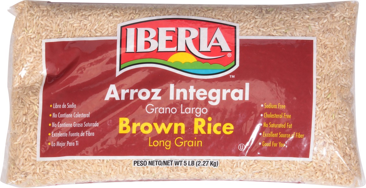slide 8 of 14, Iberia Brown Rice 5 lb, 5 lb