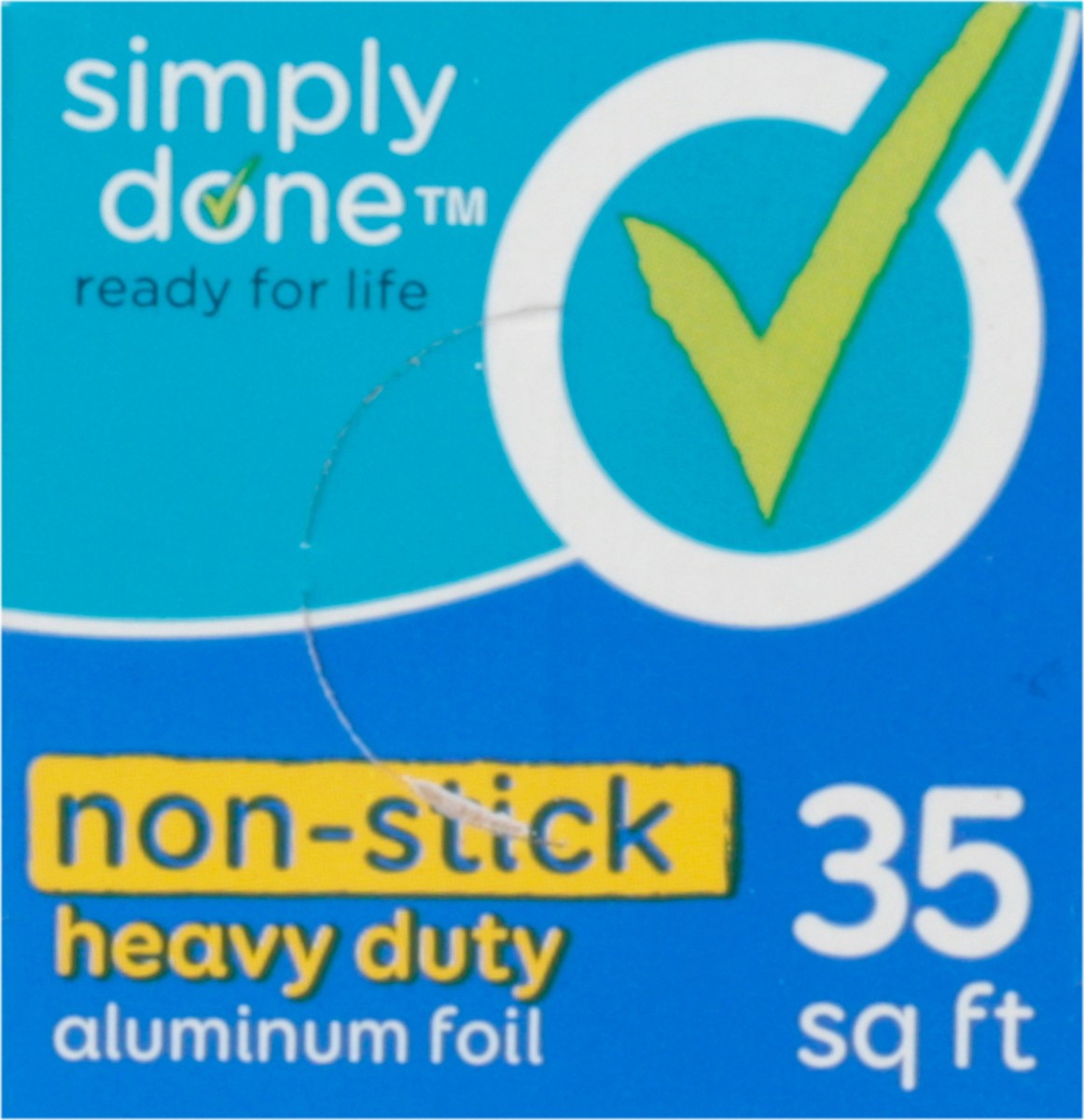 slide 5 of 13, Simply Done Non-Stick Heavy Duty Aluminum Foil, 35 sq ft