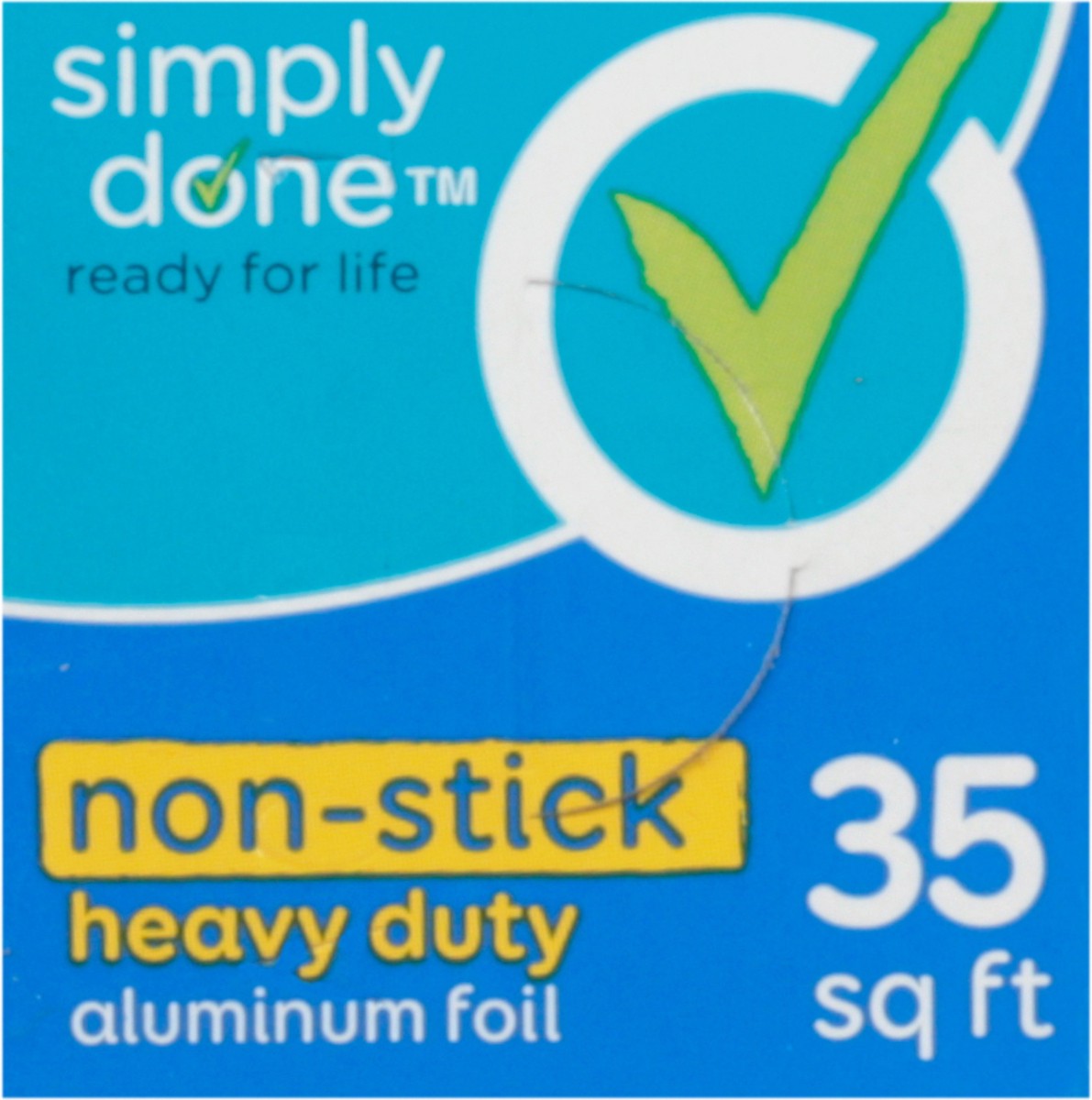 slide 6 of 13, Simply Done Non-Stick Heavy Duty Aluminum Foil, 35 sq ft