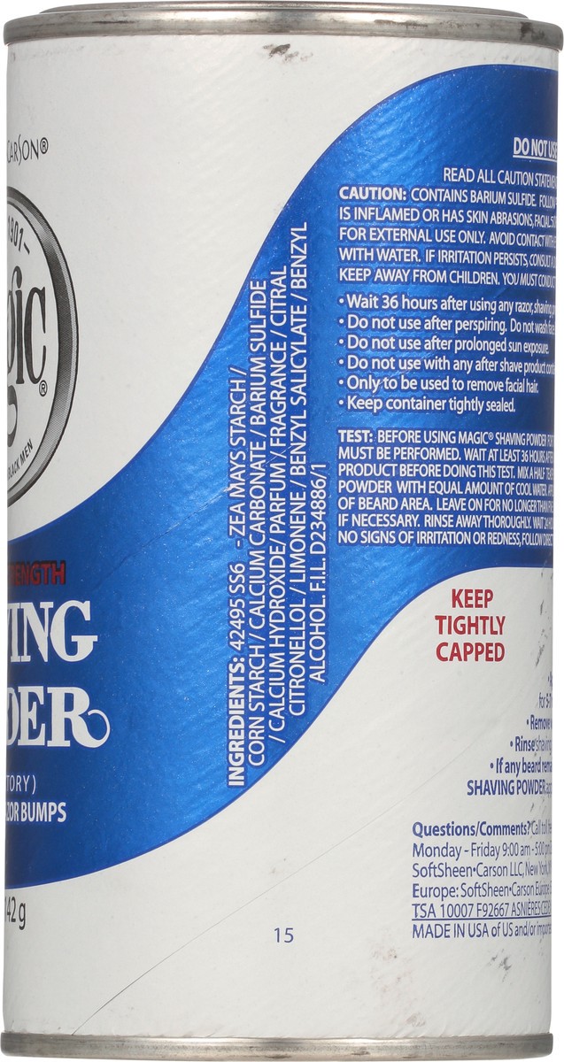 slide 9 of 9, Magic Regular Strength Shaving Powder 5.0 oz, 5 oz