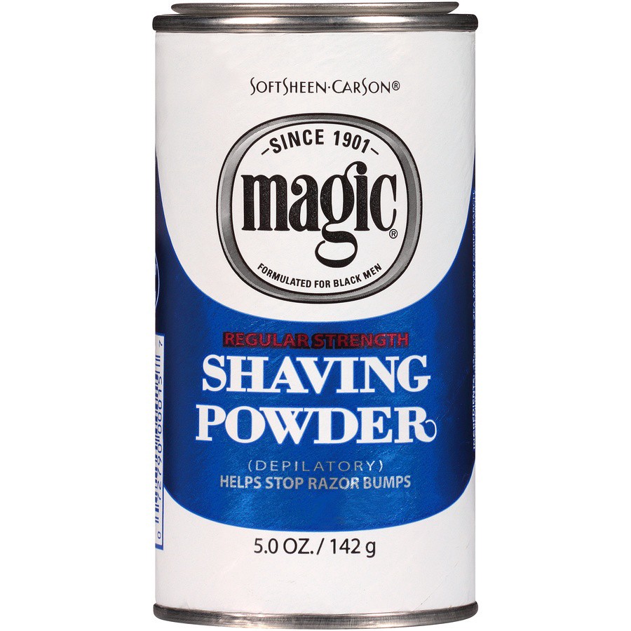 slide 1 of 9, Magic Regular Strength Shaving Powder 5.0 oz, 5 oz