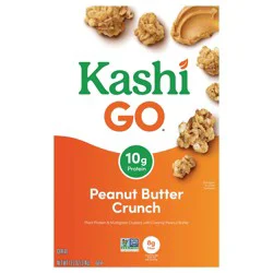 Kashi GO Breakfast Cereal Peanut Butter Crunch, 13.2 oz