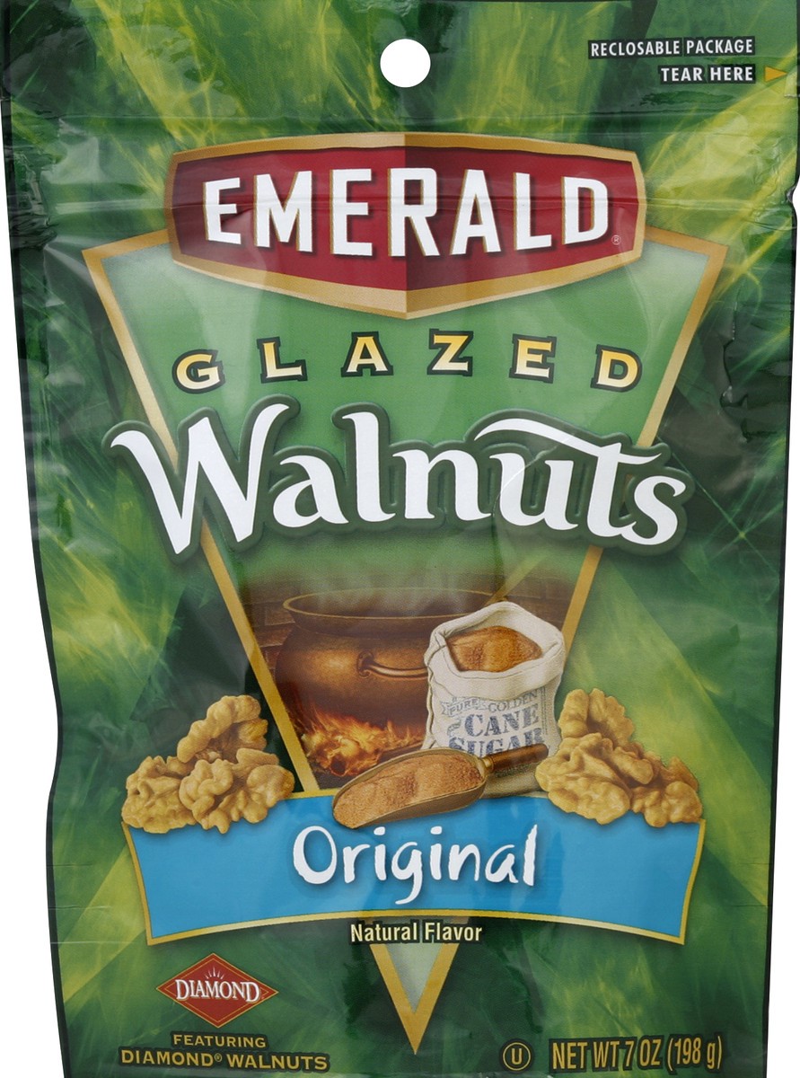 slide 5 of 6, Emerald Original Glazed Walnuts, 7 oz