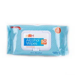 Hom Works Multi-Purpose Alcohol Wipes Twin Pack