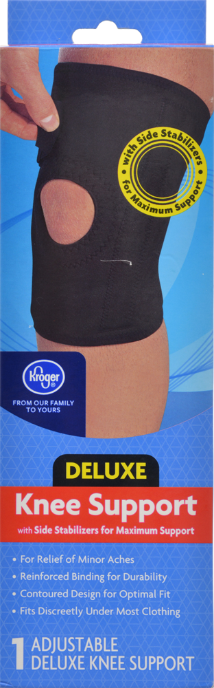 slide 1 of 3, Kroger Neoprene Deluxe Knee Support, 1 ct