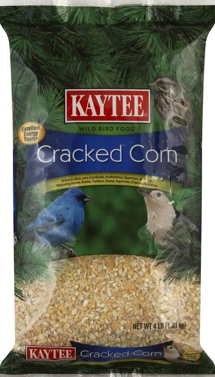 slide 4 of 5, Kaytee Cracked Corn Wild Bird Food 4lb, 1 ct