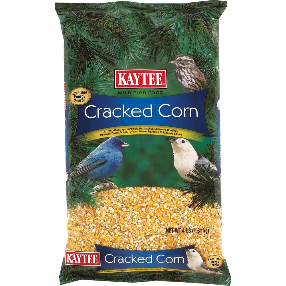 slide 1 of 5, Kaytee Cracked Corn Wild Bird Food 4lb, 1 ct