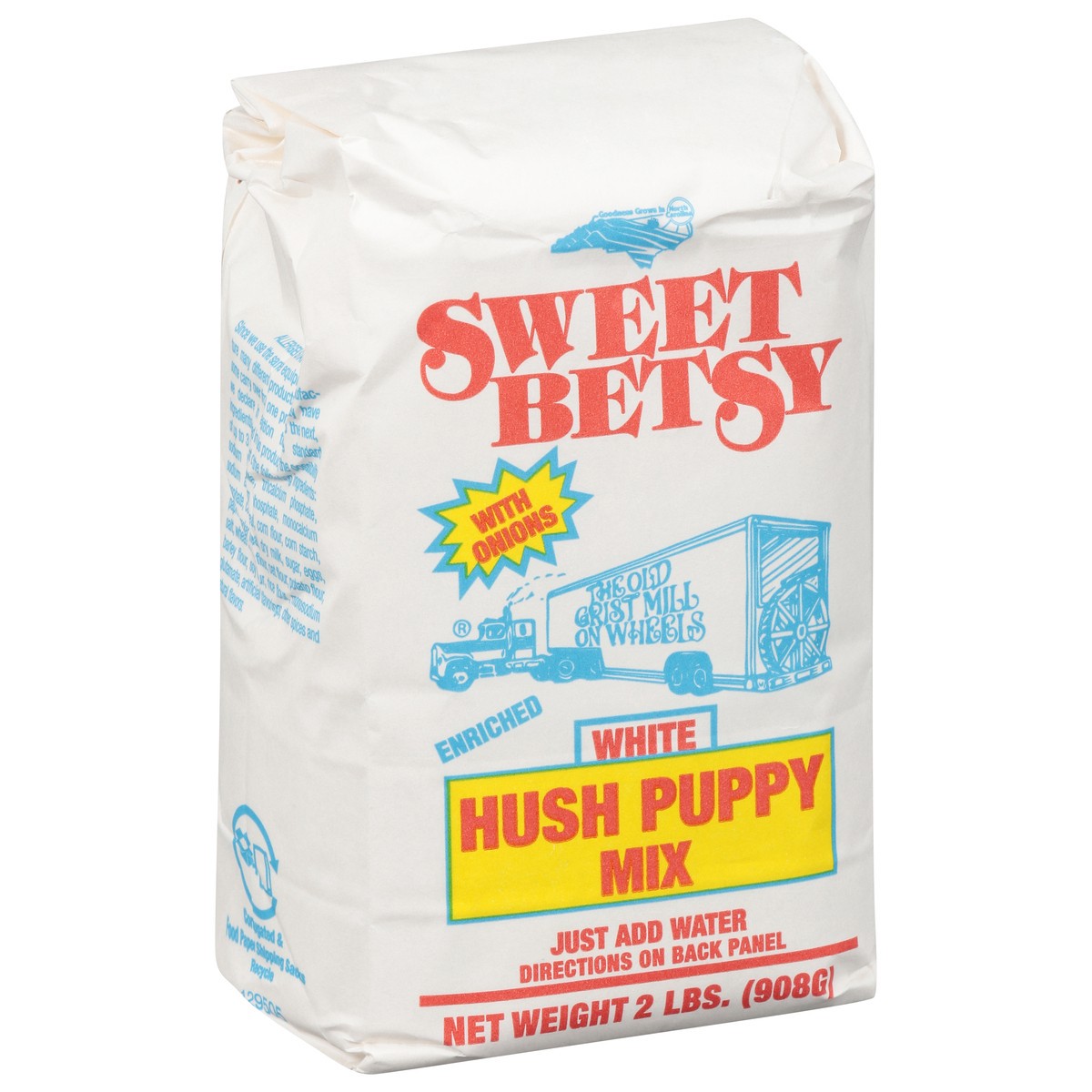 slide 9 of 13, Sweet Betsy White Enriched Hush Puppy Mix with Onions 2 lb, 2 lb