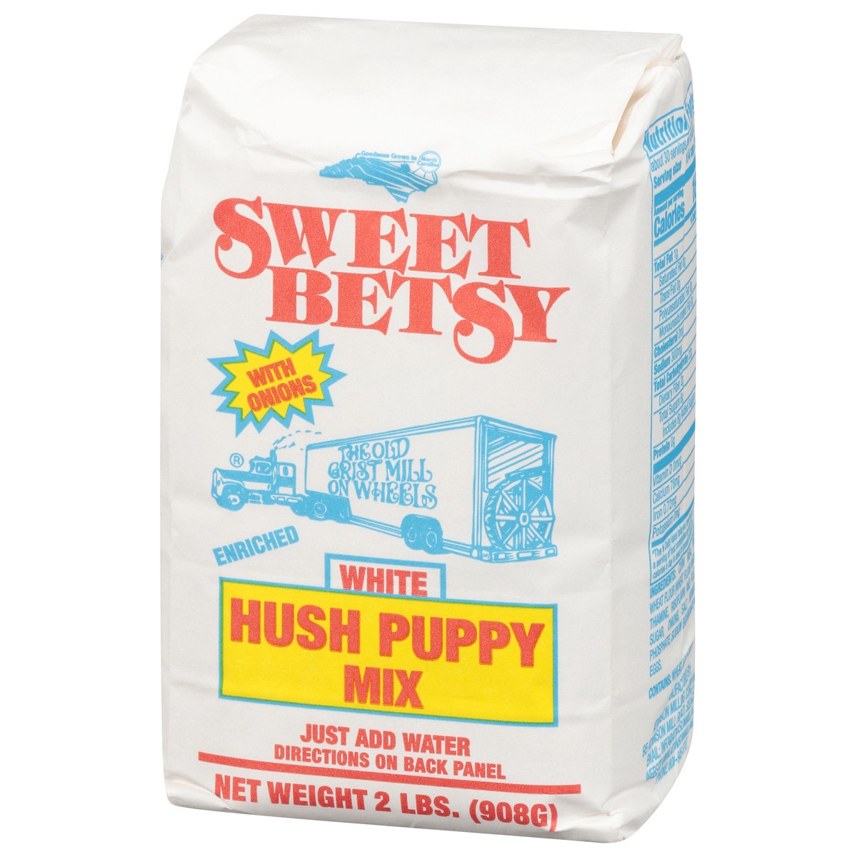 slide 8 of 13, Sweet Betsy White Enriched Hush Puppy Mix with Onions 2 lb, 2 lb