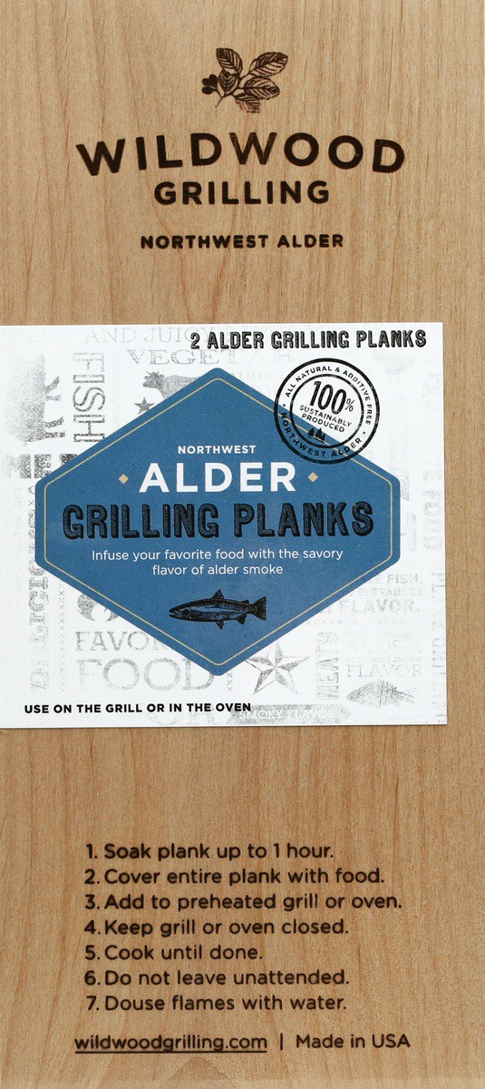 slide 3 of 4, Wildwood Grilling Planks 2 ea, 2 ct