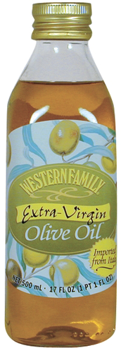 slide 1 of 1, Western Family Extra Virgin Olive Oil, 17 oz