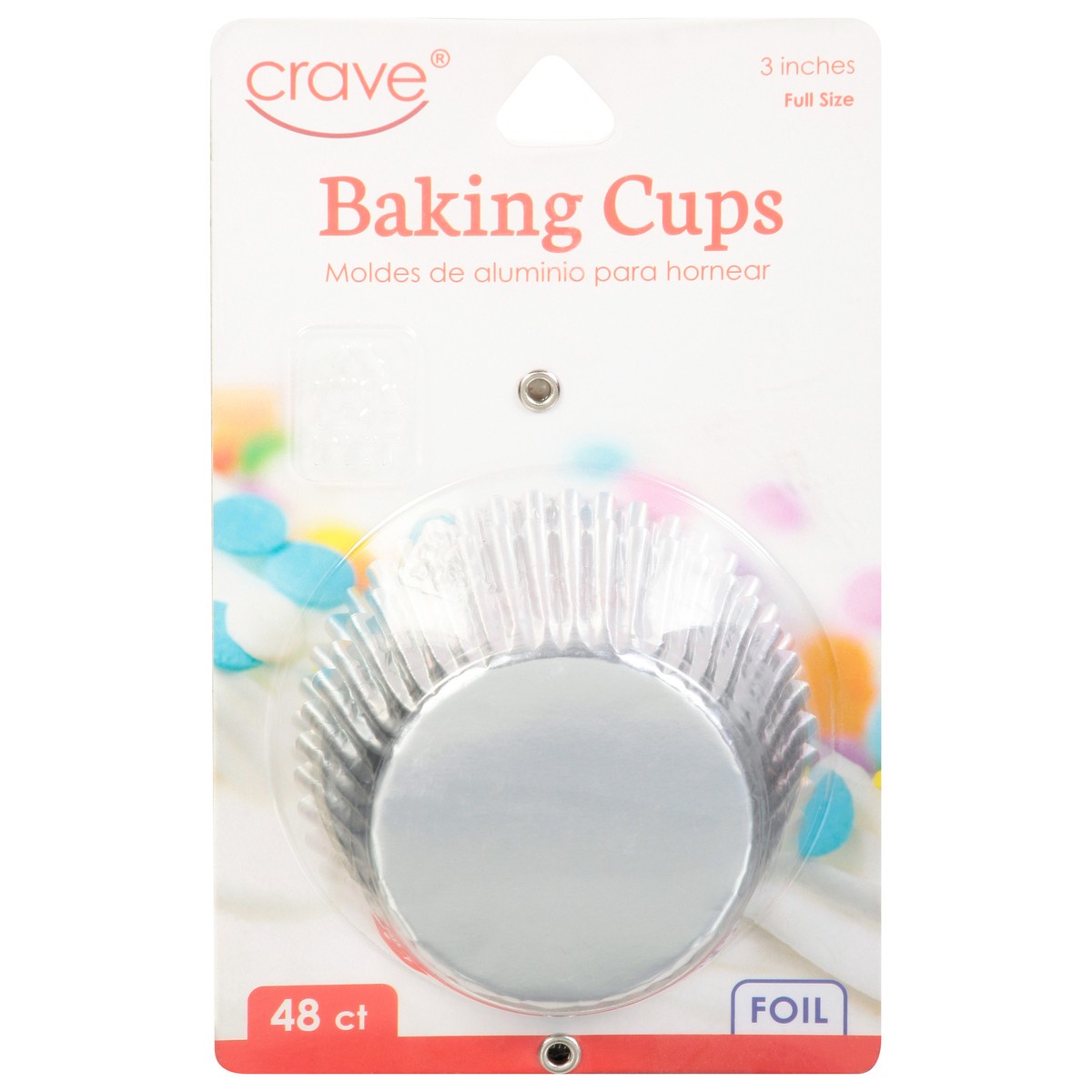 slide 1 of 12, CRAVE Baking Cups, 48 ct