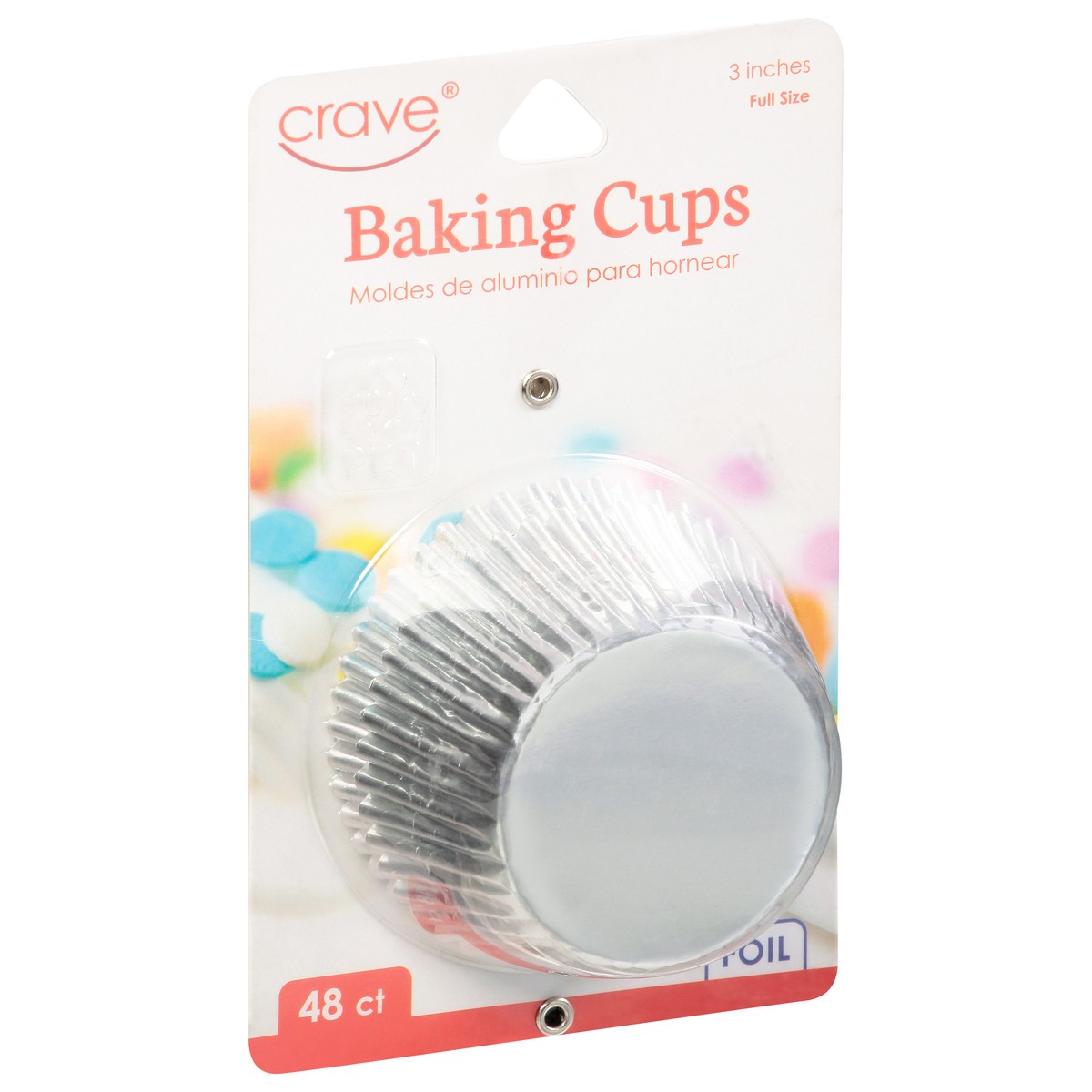 slide 8 of 12, CRAVE Baking Cups, 48 ct