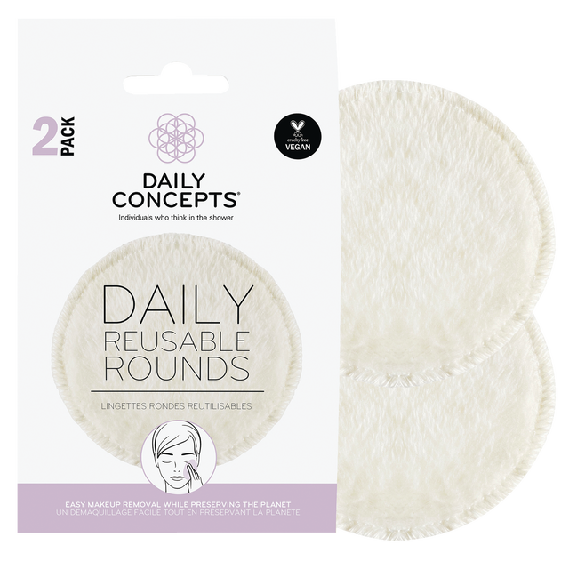 slide 1 of 1, Daily Reusable Rounds, 2 ct