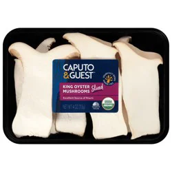 Caputo & Guest Organic King Oyster Sliced Mushrooms 4 oz