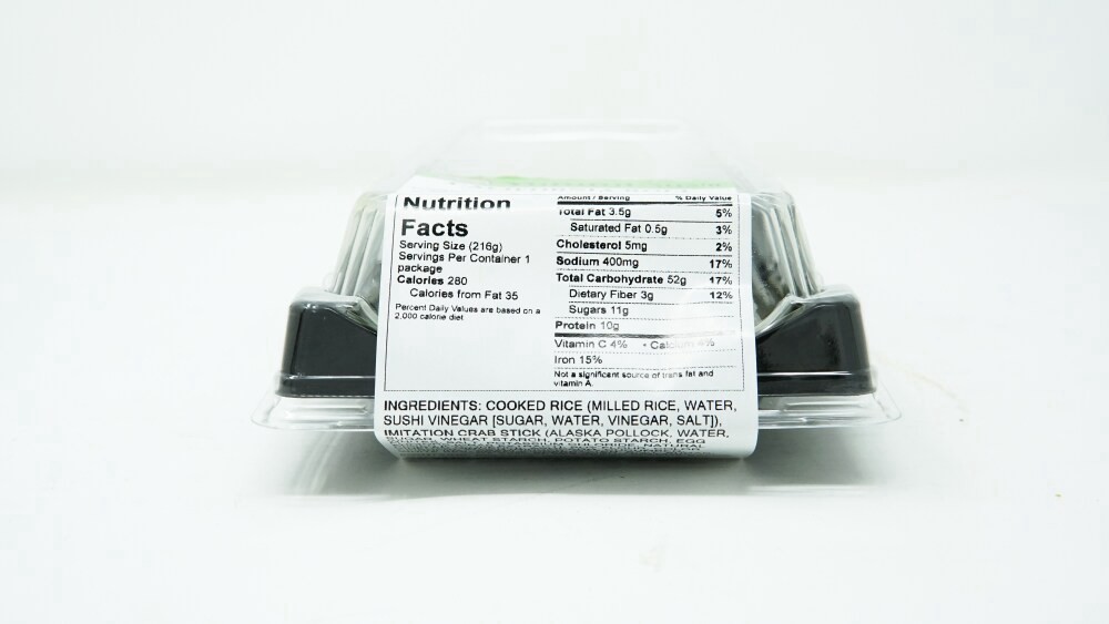 slide 4 of 4, Yummi Sushi - California Roll With Crab Stick, 7.59 oz