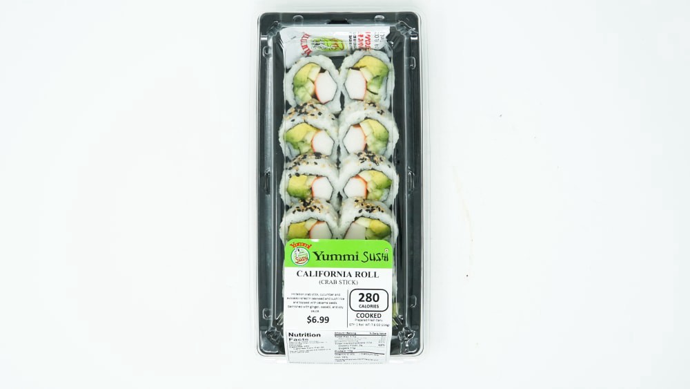 slide 2 of 4, Yummi Sushi - California Roll With Crab Stick, 7.59 oz