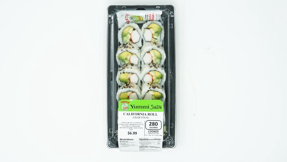 slide 1 of 4, Yummi Sushi - California Roll With Crab Stick, 7.59 oz