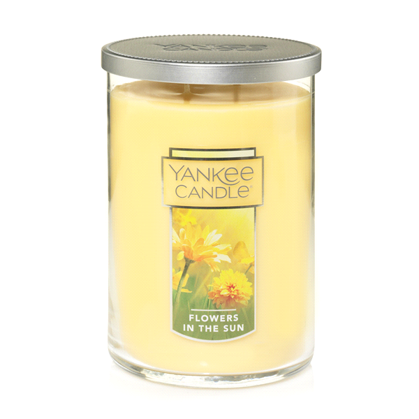 slide 1 of 1, Yankee Candle Large Tum Flowers In The Sun, 19 oz