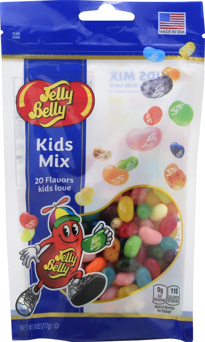 slide 3 of 7, Jelly Belly Kids Mix Jelly Beans, 9.8 oz Pouch Bag, 9.8 oz