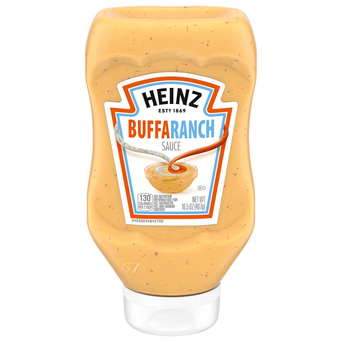 slide 1 of 9, Heinz BuffaRanch Sauce 16.5 oz, 16.5 oz