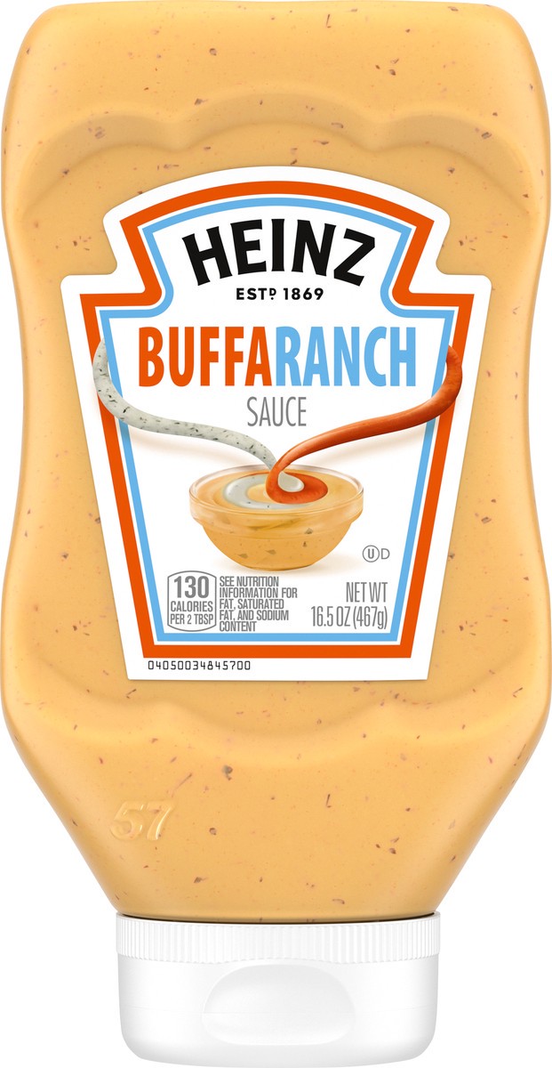 slide 6 of 9, Heinz BuffaRanch Sauce 16.5 oz, 16.5 oz
