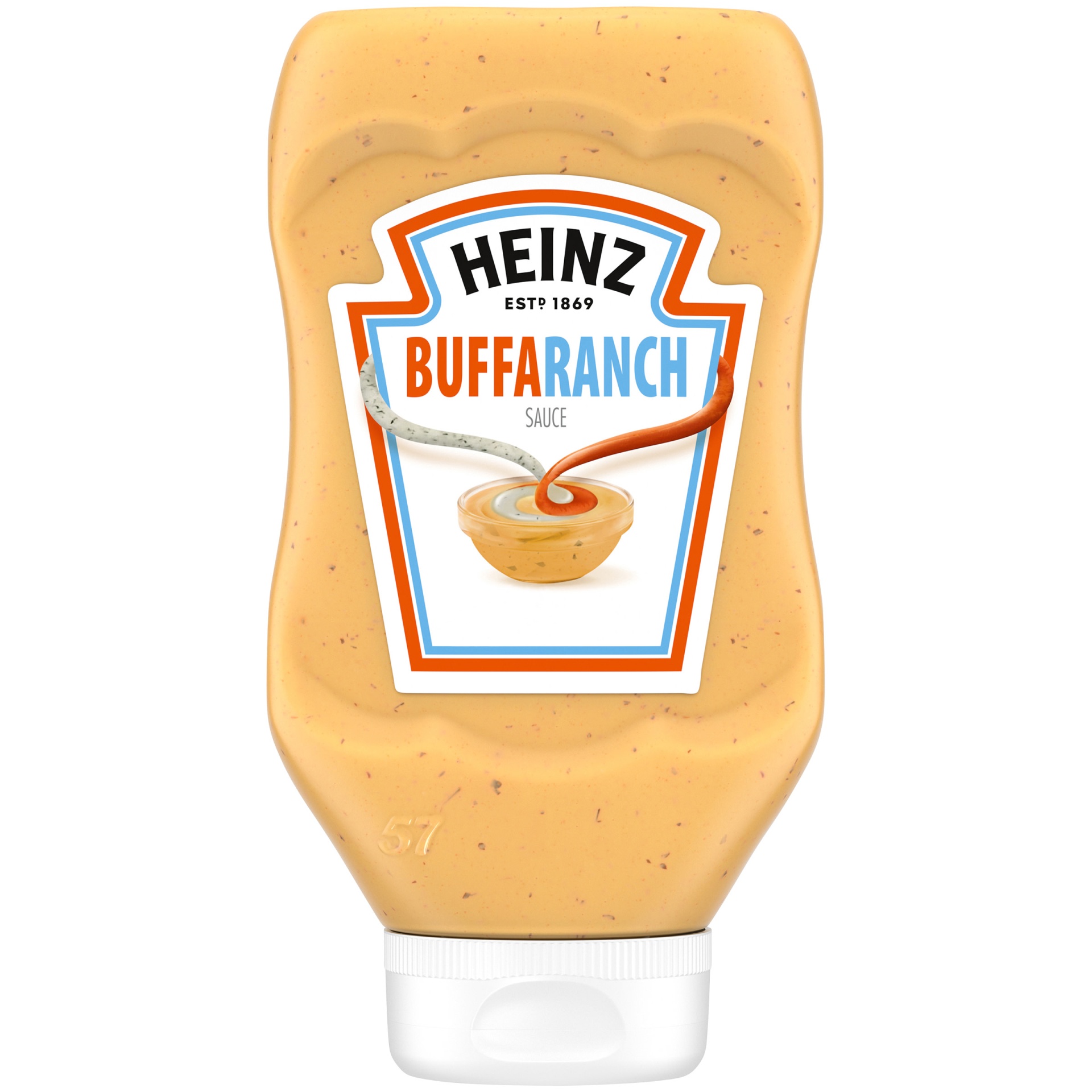slide 1 of 1, Heinz Buffaranch Buffalo & Ranch Sauce, 16.5 oz