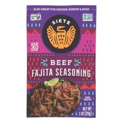 Siete Seasoning Beef Fajita