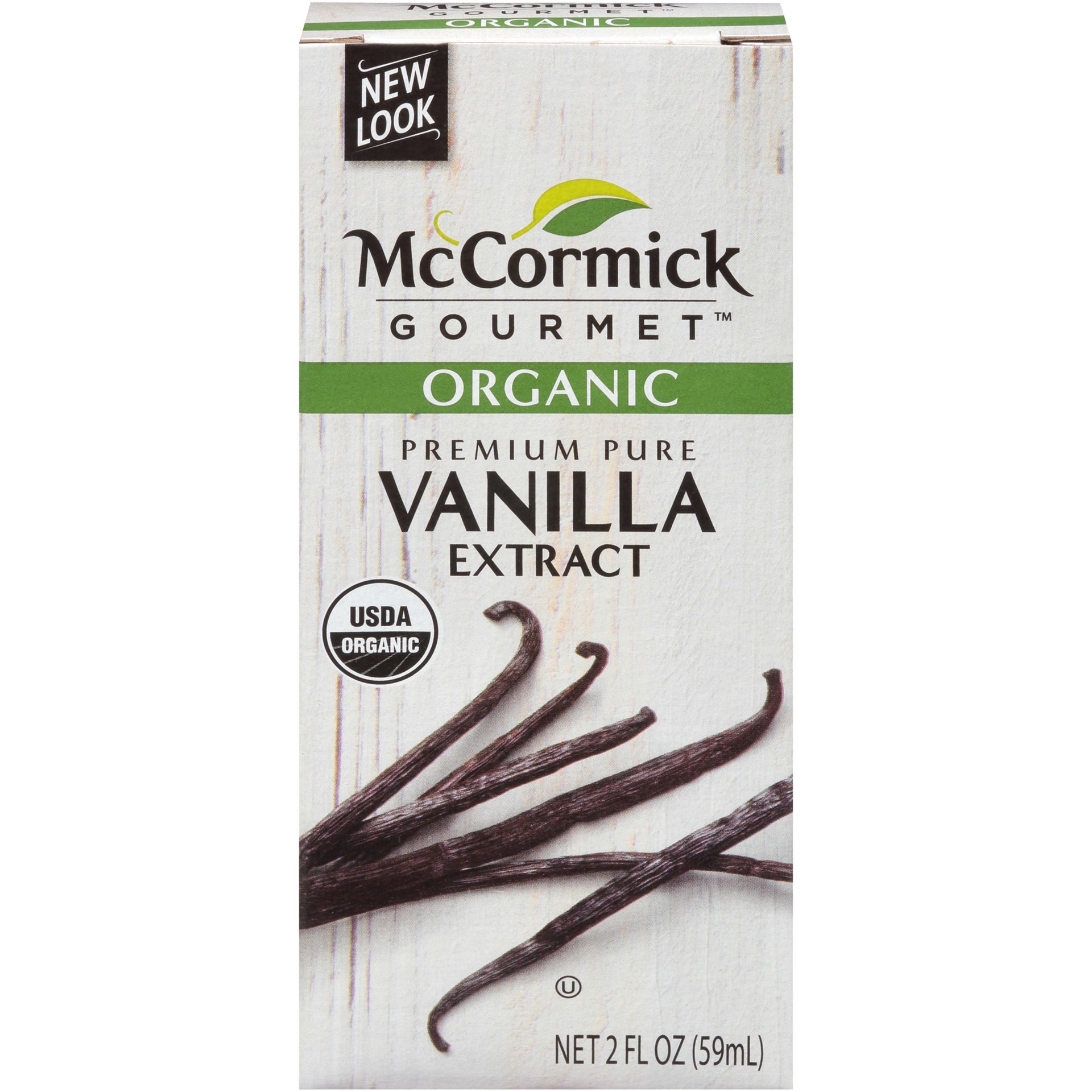 slide 1 of 5, McCormick Gourmet Organic Pure Vanilla Extract, 2 fl oz, 2 fl oz