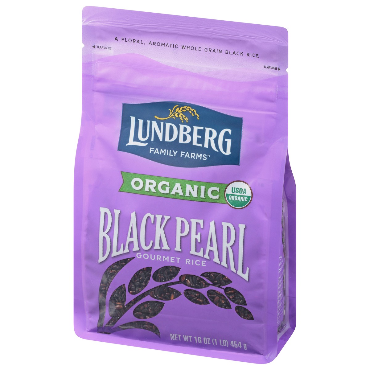 slide 3 of 9, Lundberg Family Farms Lundberg Organic Black Pearl Rice 16 Oz. Stand-Up Bag, 16 oz