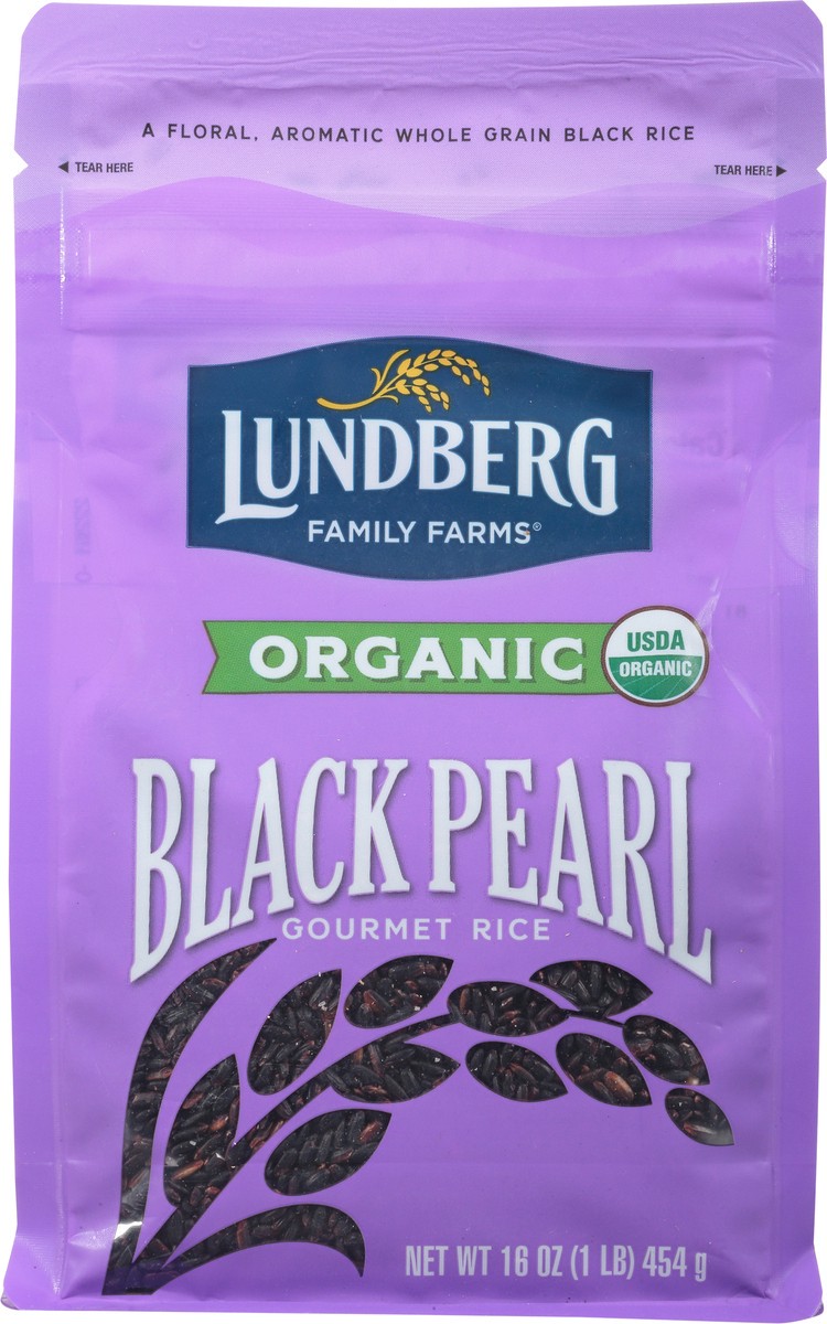 slide 6 of 9, Lundberg Family Farms Lundberg Organic Black Pearl Rice 16 Oz. Stand-Up Bag, 16 oz