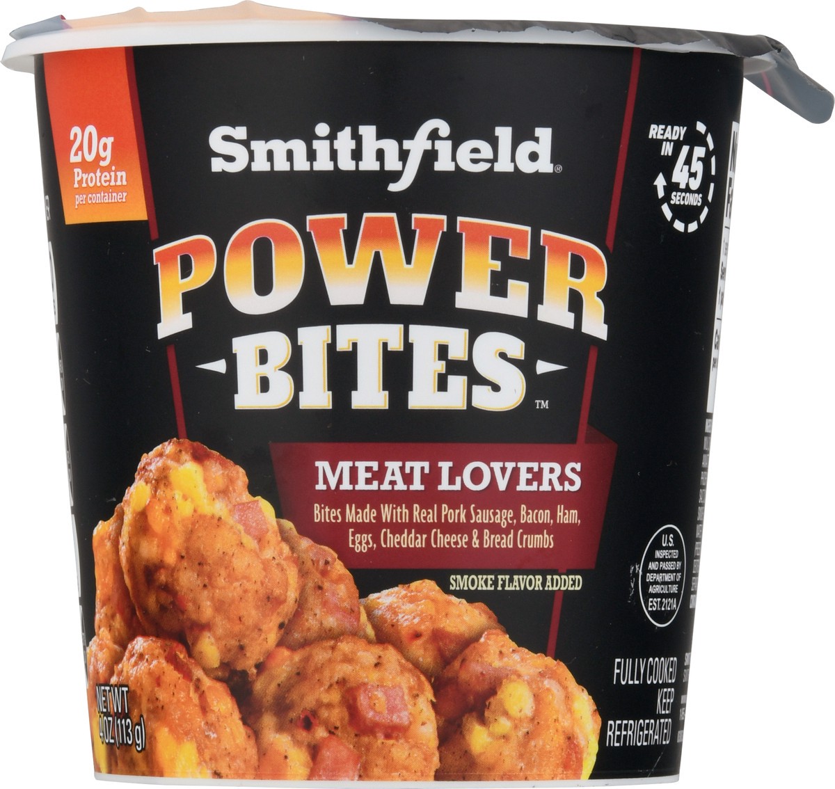 slide 6 of 9, Smithfield Meat Lovers Power Bites, 4 oz