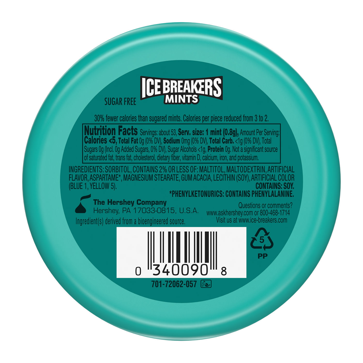slide 7 of 8, Ice Breakers Mints, Wintergreen Flavor, Sugar Free, 1.5 oz