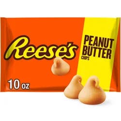 REESE'S Peanut Butter Baking Chips Bag, 10 oz
