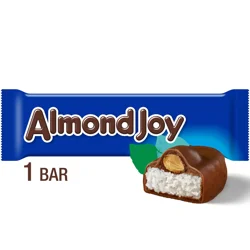 ALMOND JOY Coconut and Almond Chocolate Candy Bar, 1.61 oz