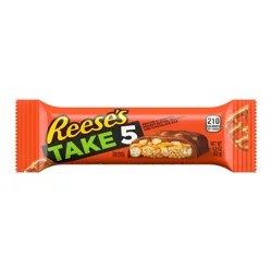 REESE'S TAKE 5 Pretzel, Peanut and Chocolate Candy Bar, 1.5 oz